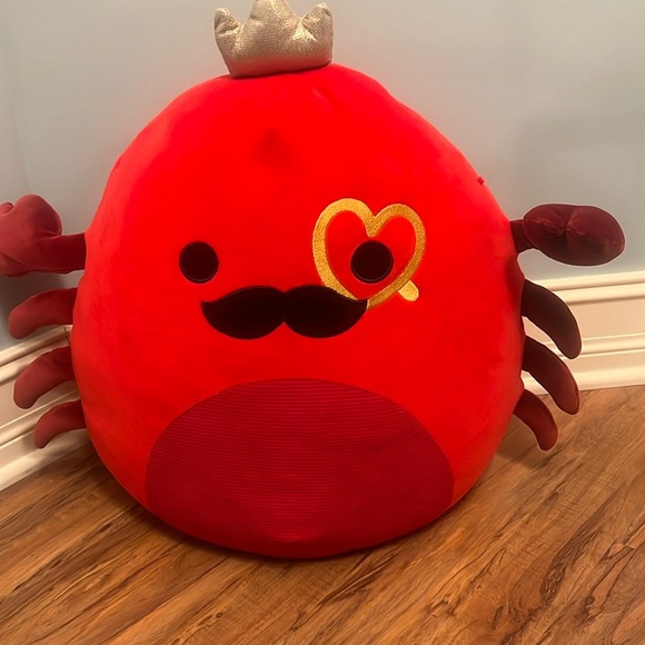 Georgios the king crab squishmallow🦀 Large - Picture 1 of 6